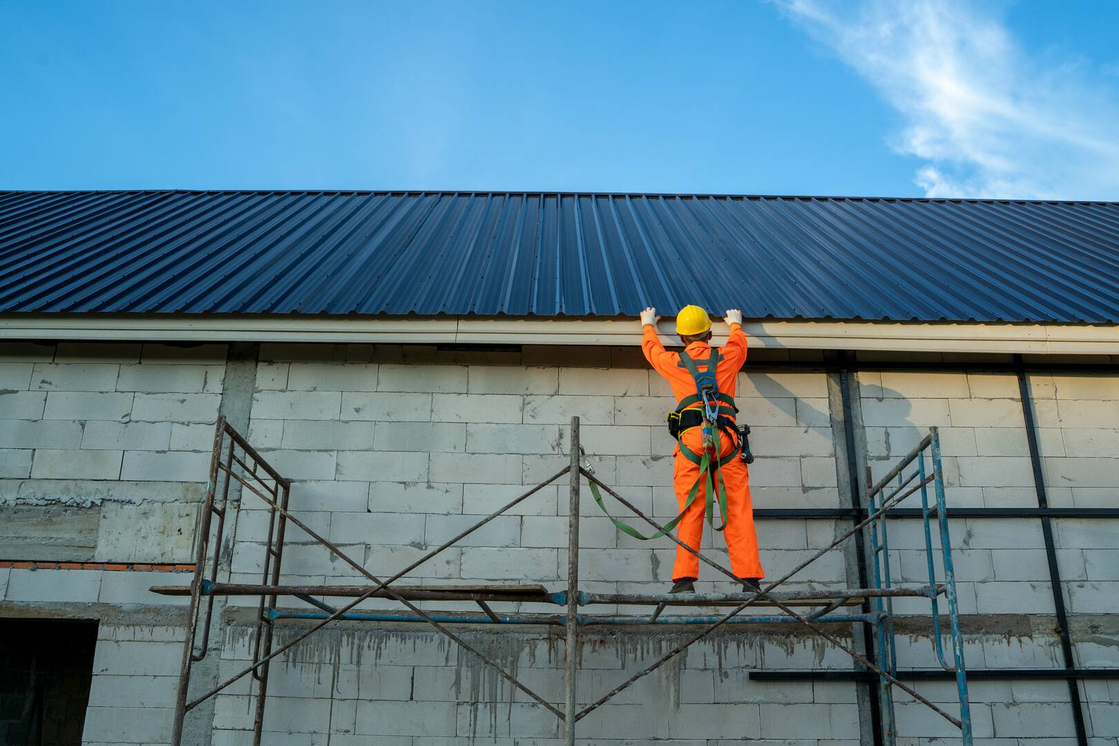 Diamond cut roof restorations